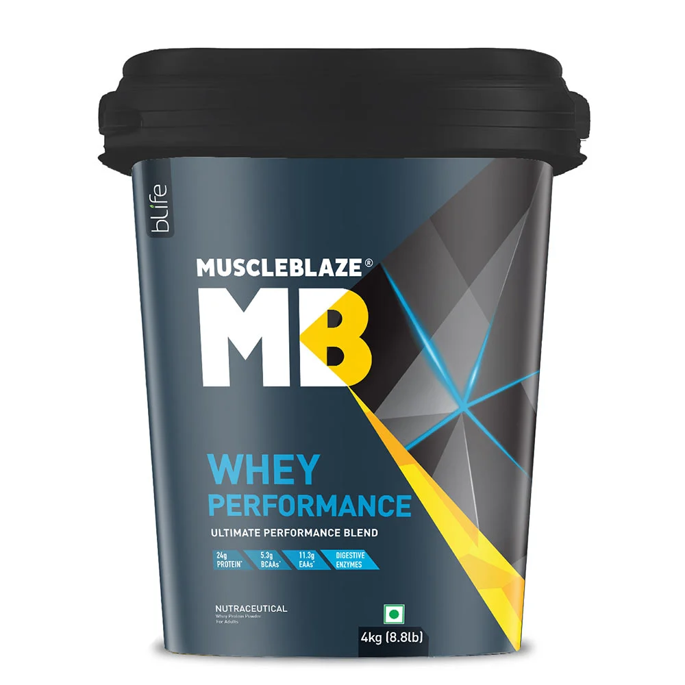 MuscleBlaze Whey Performance 4kg 